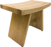 AquaTeak 24" Asia Wide Natural Finish Bench