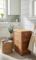 Nila Large Rectangular OptiAREA Teak Laundry & Storage Hamper