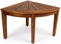 The Original Kai 22" Corner Teak Shower Bench