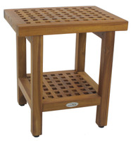 teak side table