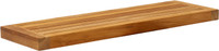 30" Moa Floating Teak Wall Shelf