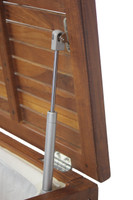 AquaTeak The Original Spa Large Size Teak Laundry or Storage Hamper