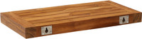 18" Moa Floating Teak Wall Shelf