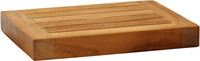 12" Moa Floating Teak Wall Shelf