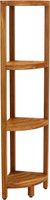 AquaTeak Kai Four-Tier Corner Teak Bath Stand