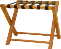 AquaTeak Manada Solid Teak Luggage Rack