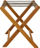 AquaTeak Manada Solid Teak Luggage Rack