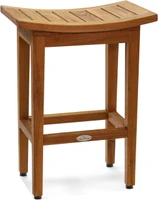 The Original 24" Tall Maluku Teak Counter Stool