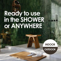 Patented 18" Maluku Teak Shower Bench with Shelf