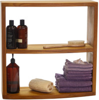 Manada Backless Teak Storage Cabinet