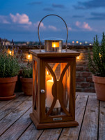 Mesa Small Teak Lantern