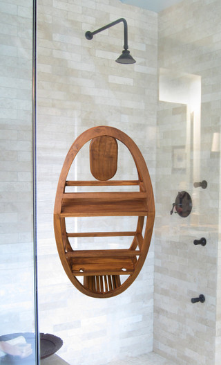 Promo AquaTeak Patented Moa Oval Teak Shower Organizer Cicil 0% 3x -  Jakarta Utara - Home And Kitchen Usa