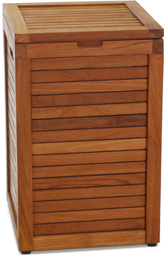 The Original Nila™ Medium Size Teak Laundry or Storage Hamper The Original Nila™ Medium Size Teak Laundry or Storage Hamper