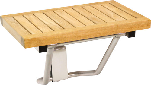 20" Mounting Teak Shower Bench