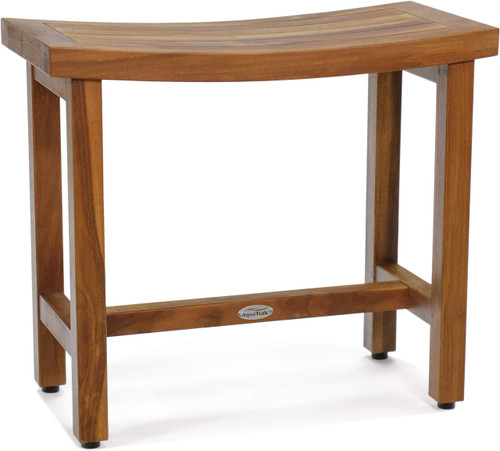 24" Sumba™ Teak Shower Bench with Elevated Height