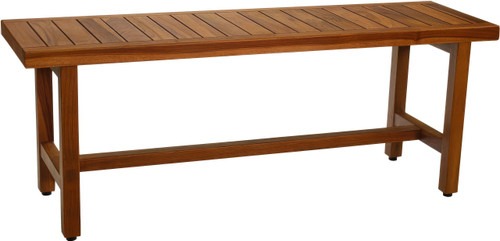 48" Spa Estate Teak Shower Bench