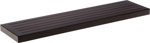36" Moa™ Mocha-Shield Teak Flat Wall Shelf