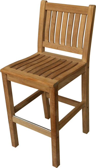 teak bar stool