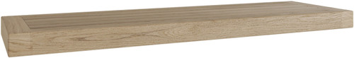 30" Moa™ Mist-Shield Teak Flat Wall Shelf