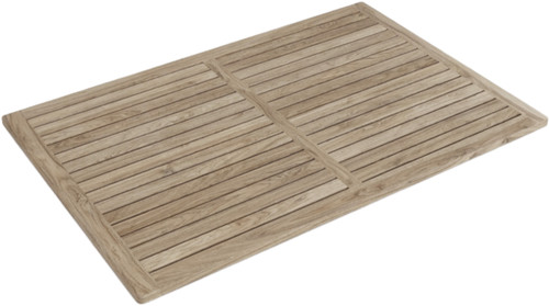 Spa Mist-Shield Kitchen Anti-Fatigue Teak Floor Mat