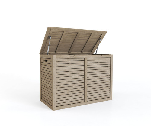 Manada-Mist Large-Size Double Teak Storage Chest