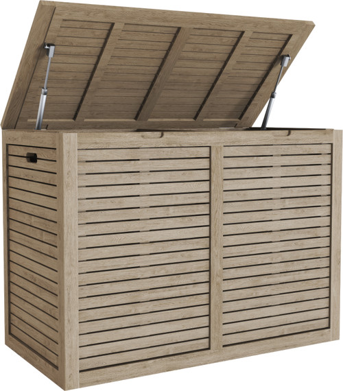 Manada Mist-Shield Large-Size Double Teak Storage Chest