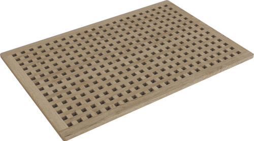 Grate Mist-Shield Kitchen Anti-Fatigue Teak Floor Mat