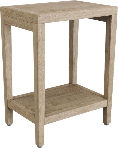 24" Manada Mist-Shield Teak Side Table