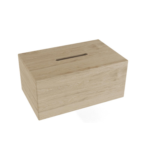 Manada-Mist Rectangular Teak Tissue Box