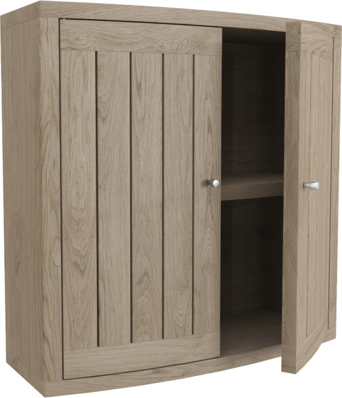 Manada Mist-Shield Wall Mounted Storage Cabinet with Front-Facing Doors
