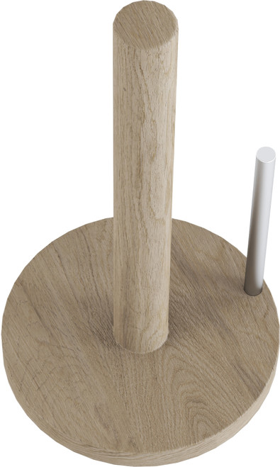 Manada Mist-Shield Teak & Stainless Steel Paper Towel Holder
