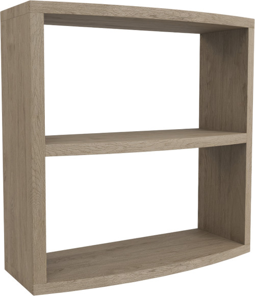 Manada Mist-Shield Backless Wall Mounted Storage Cabinet