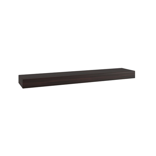 30" Aru™ Mocha-Shield OptiAREA Floating Teak Wall Shelf