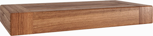 12" Obi OptiAREA Floating Teak Wall Shelf