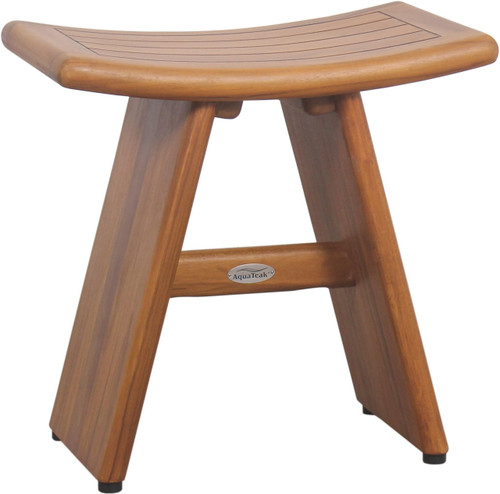 18" Asia-Bjön Lite Slatted Teak Shower Bench