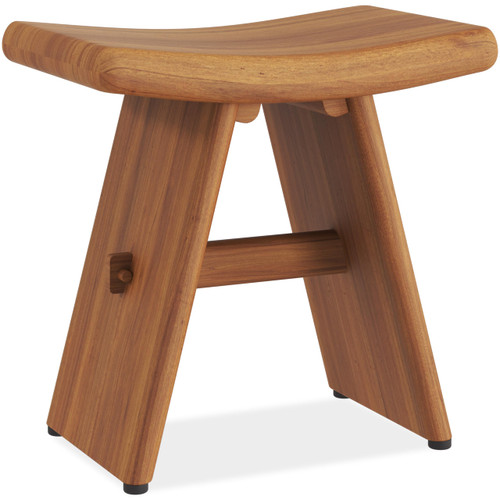 18" Asia-Bjön Torii Solid Top Teak Shower Bench