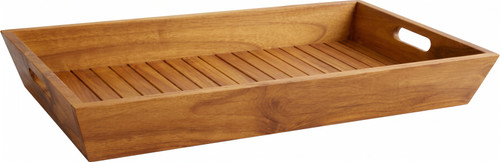 The Original Moa Medium Solid Teak Amenities Serving Tray