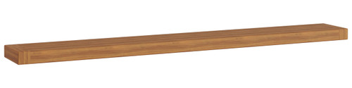 48" Obi Floating Teak Wall Shelf