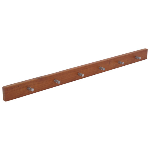 Moa Teak Six-Hook Key Holder Rail