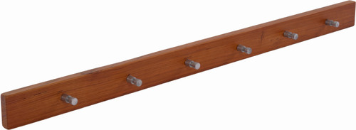 Moa Teak Six-Hook Key Holder Rail