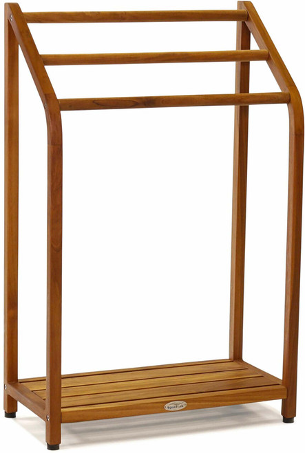 The Original Sula Versatile Teak Towel Rack - A. Towel Rack