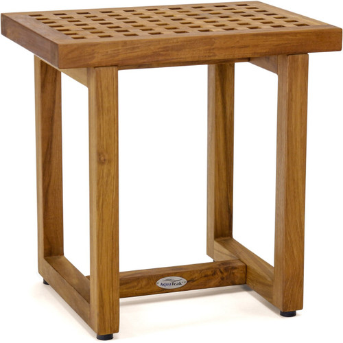 The Original 18" Grate™ Teak Shower Bench