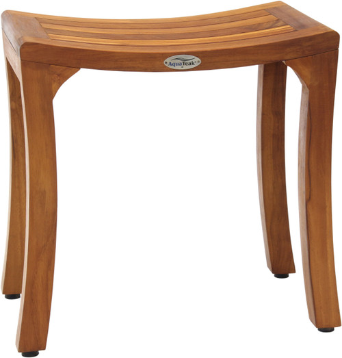 Patented 18" Asia® Curve Teak Shower Bench