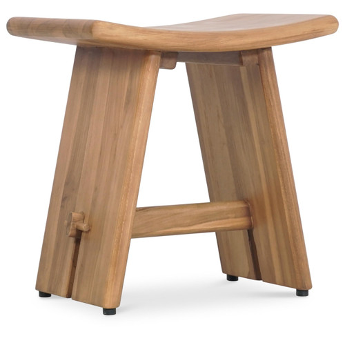 Haven 18" Curved Teak Shower Bench