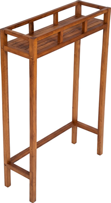 Patented Sula Teak Over-Commode Storage