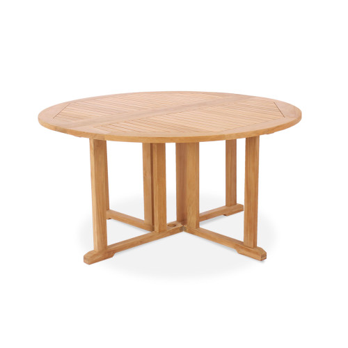 59" Infinity™ Large Round Teak Dining Table