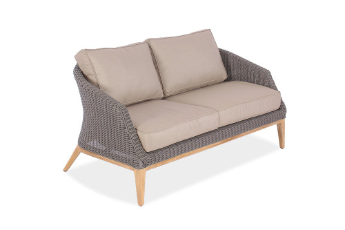 Trend Two-Seat Outdoor Wicker Loveseat