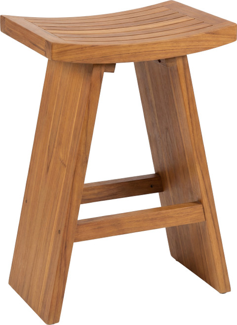 The Original 30" Tall Asia Teak Bar Stool