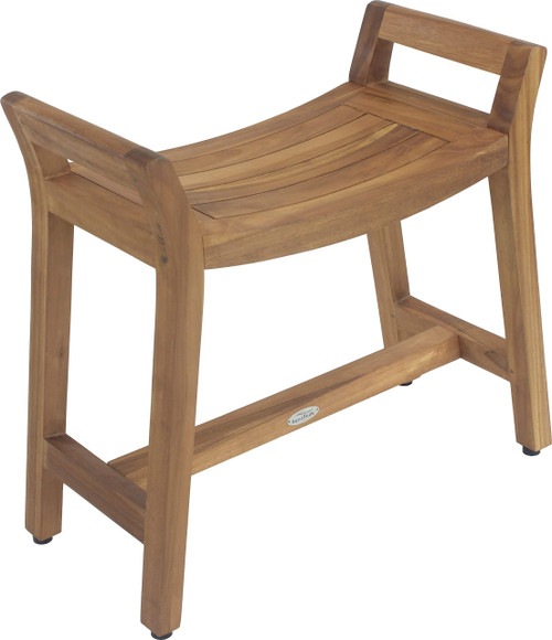 AquaTeak Patented Asia Ascend Teak Shower Bench