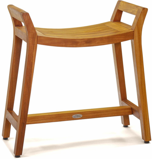 Patented Asia Ascend Teak Shower Bench